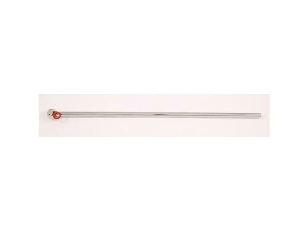 Ideal Standard Kupferrohr mit einer Verbindung am Ende, gerader Form und einer Ringmarkierung, geeignet für verschiedene Installationen in sanitären Anlagen.
